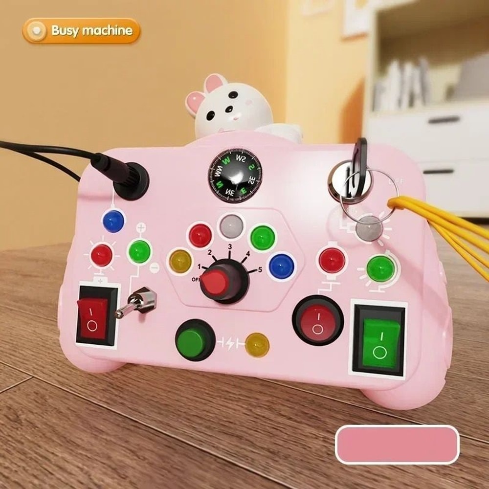 Montessori LED Sensory Busy Board 10