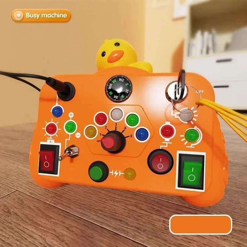 Montessori LED Sensory Busy Board 12