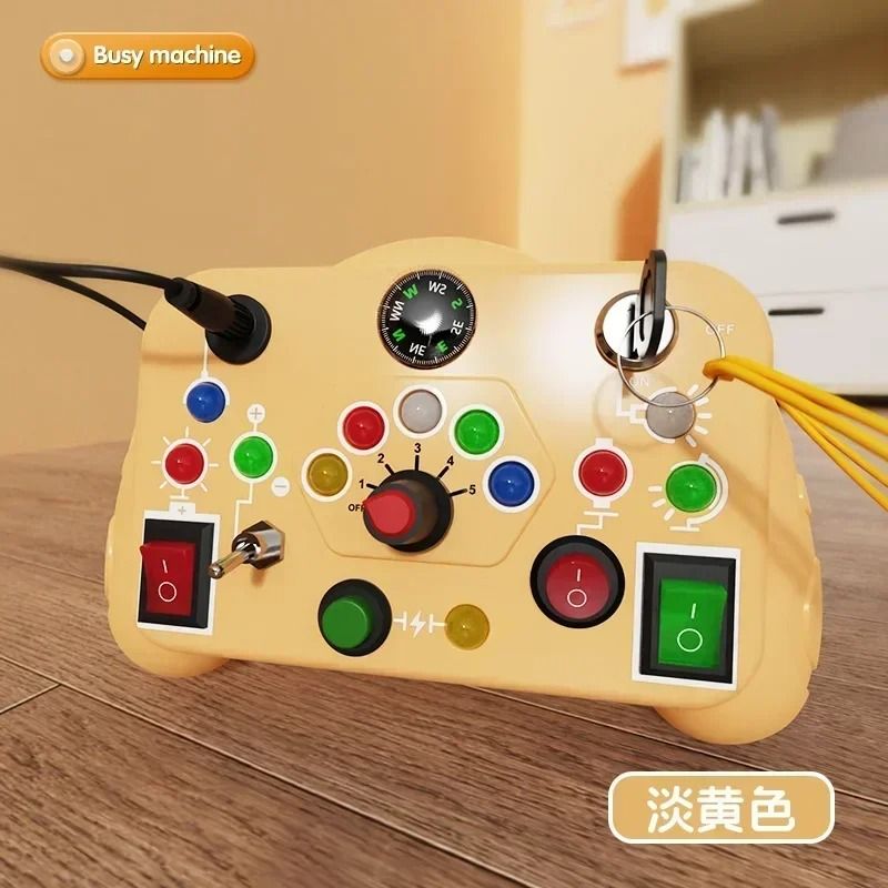 Montessori LED Sensory Busy Board 13