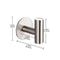 Stainless Steel HeavyDuty Adhesive Hooks 1