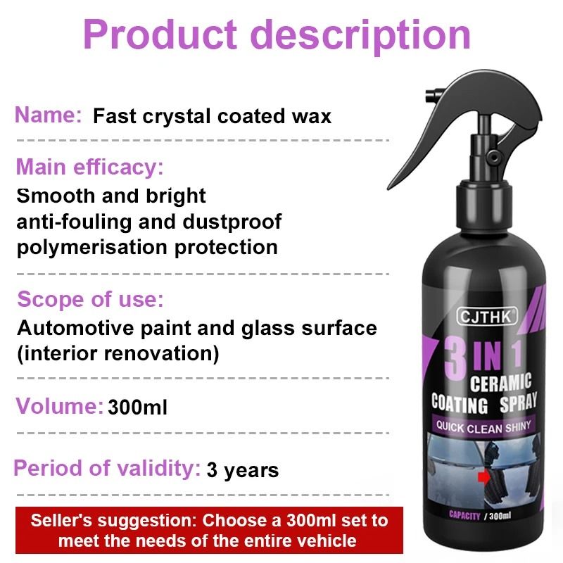 Ceramic NanoCrystal Hydrophobic Coating 6