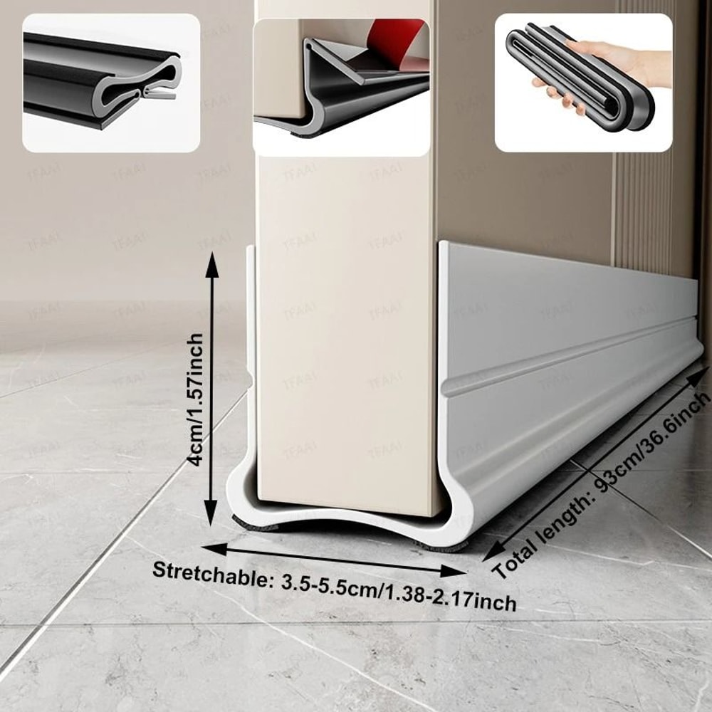 HighVelocity UnderDoor Draft Shield 12