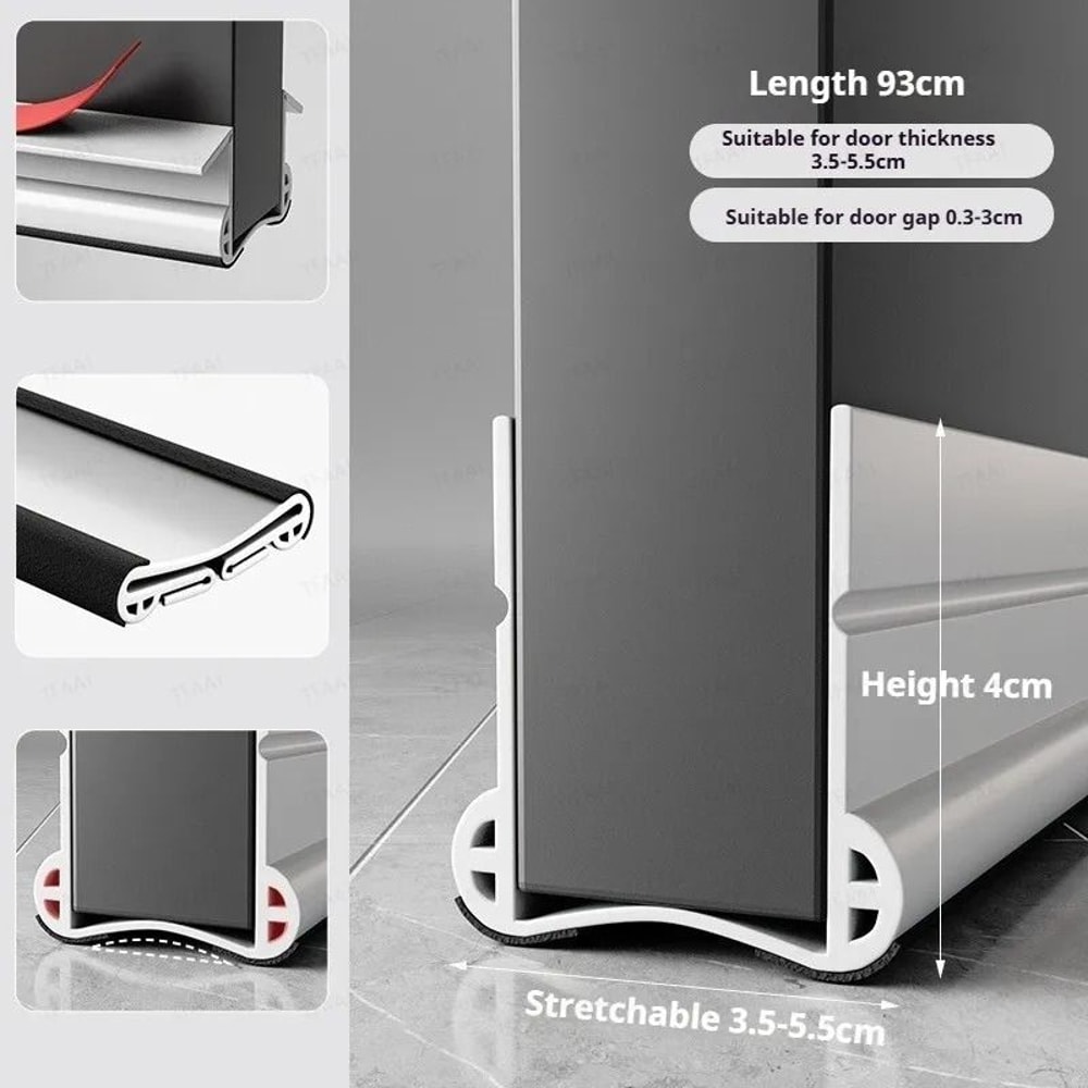 HighVelocity UnderDoor Draft Shield 16