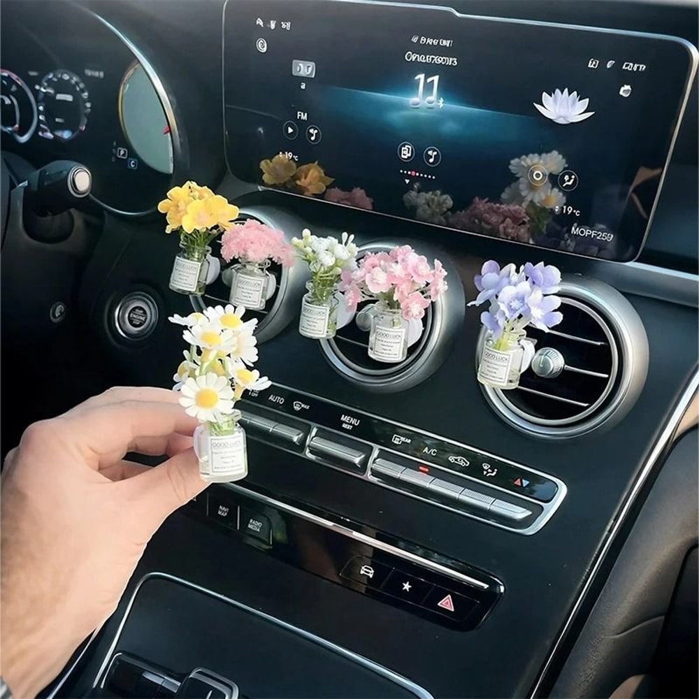 Artisan Floral Aromatic Clip 3