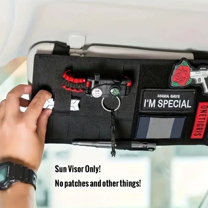 Tactical MOLLE Sun Visor Command Panel 3