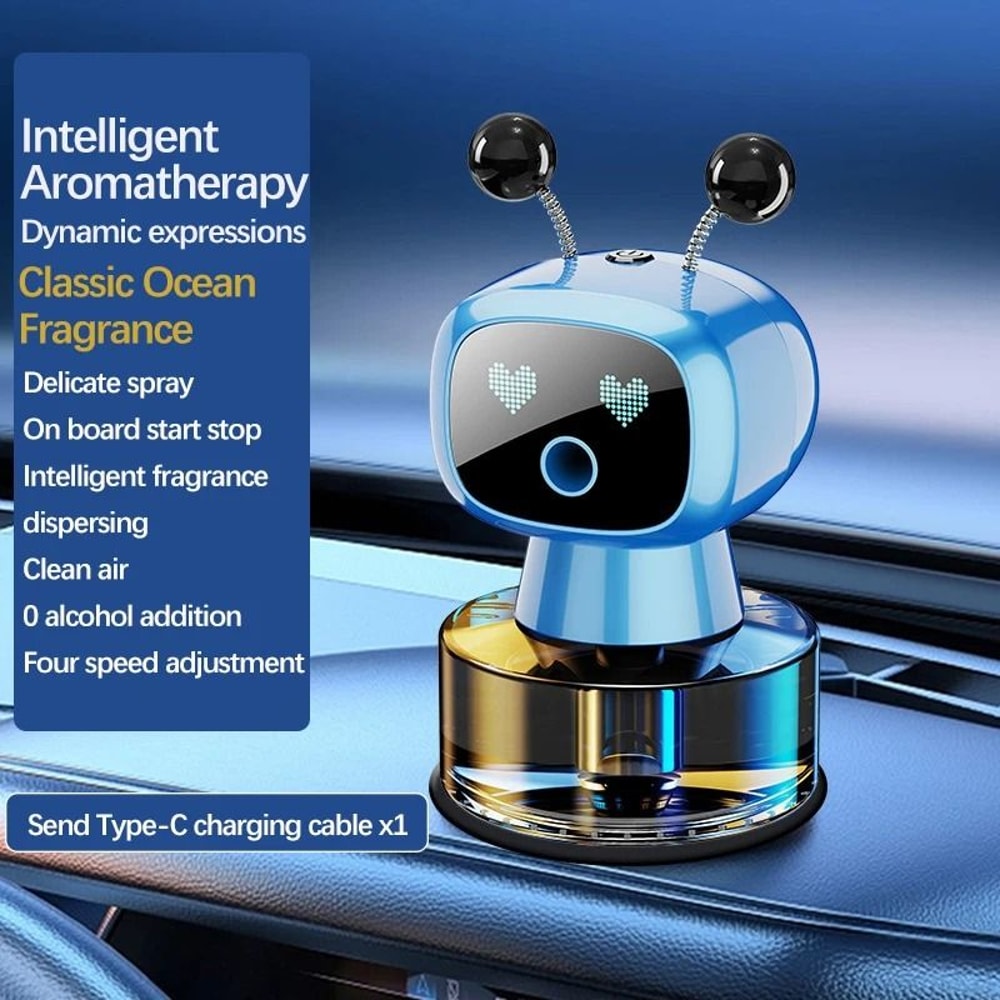 Smart AI Rechargeable Car Aroma Diffuser With Intelligent Sensing 9