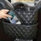 Nappa Leather Middle Seat Storage Bag Handbag Holder 2