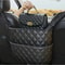 Nappa Leather Middle Seat Storage Bag Handbag Holder 4