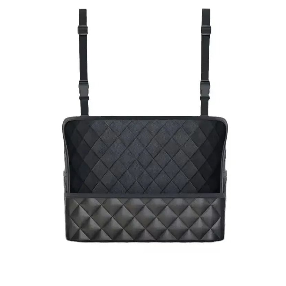 Nappa Leather Middle Seat Storage Bag Handbag Holder 5