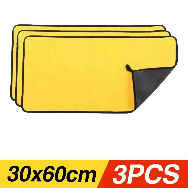 UltraAbsorbent Thickened Microfiber Car Wash Detailing Towels 14