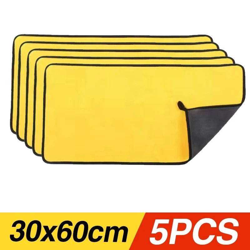 UltraAbsorbent Thickened Microfiber Car Wash Detailing Towels 7
