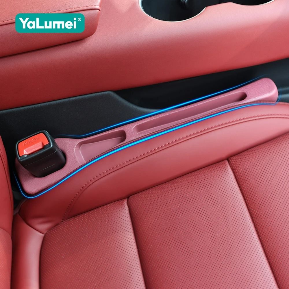Leather Car Seat Gap Filler LeakProof Organizer 0