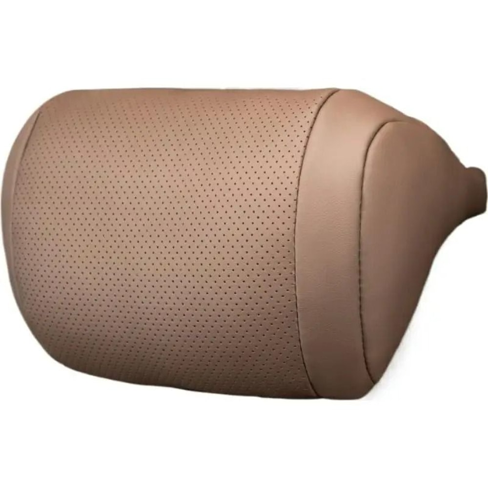 Luxury Nappa Leather Breathable Car Headrest Neck Pillow 7