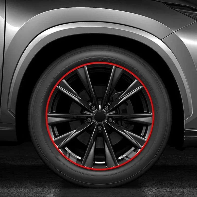 Car Rim Protection Strip Wheel Edge Protector 4
