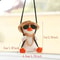 Cute Anime Swinging Duck Car Rearview Mirror Pendant 1