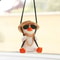 Cute Anime Swinging Duck Car Rearview Mirror Pendant 2