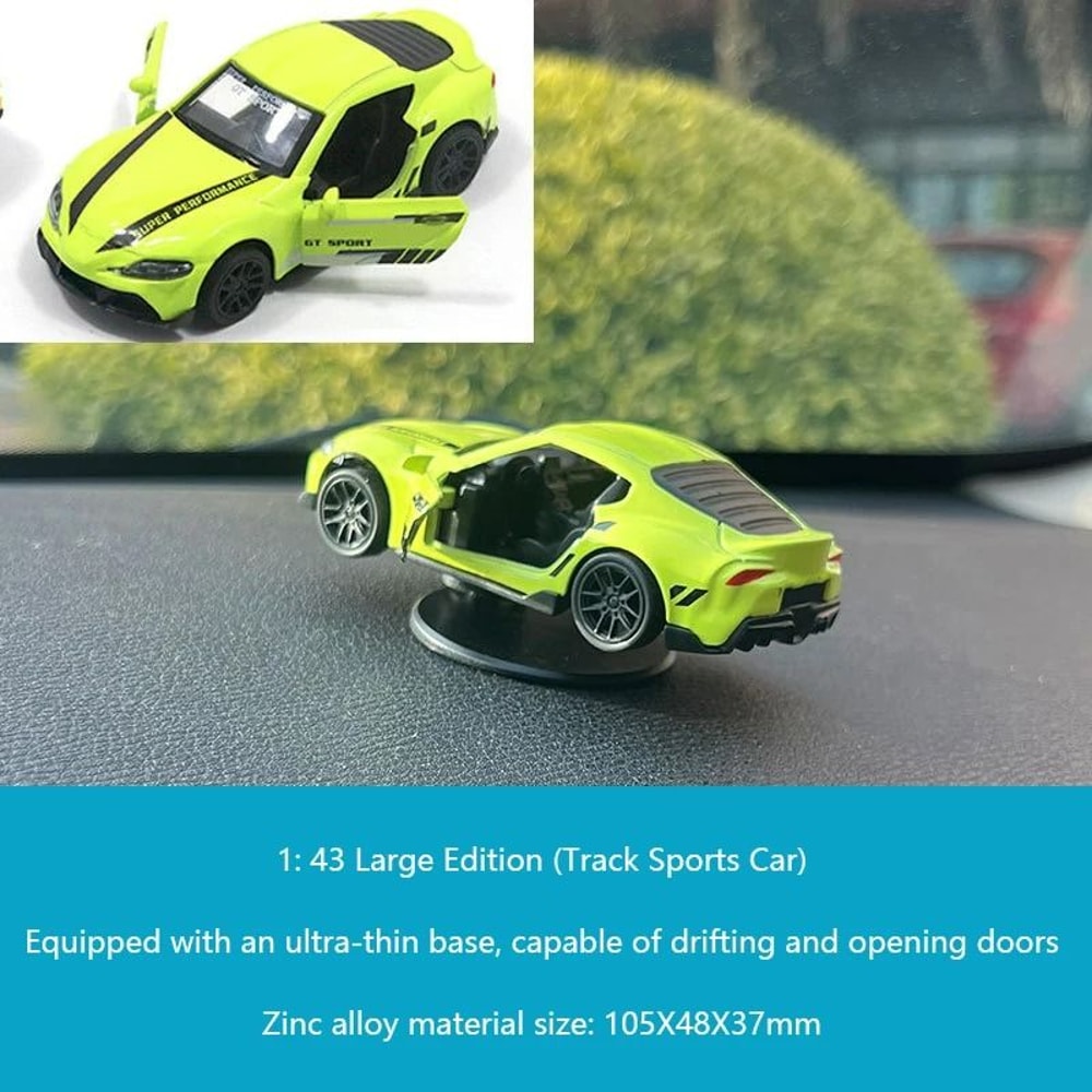 Interactive Drifting Racing Car Dashboard Ornament 13