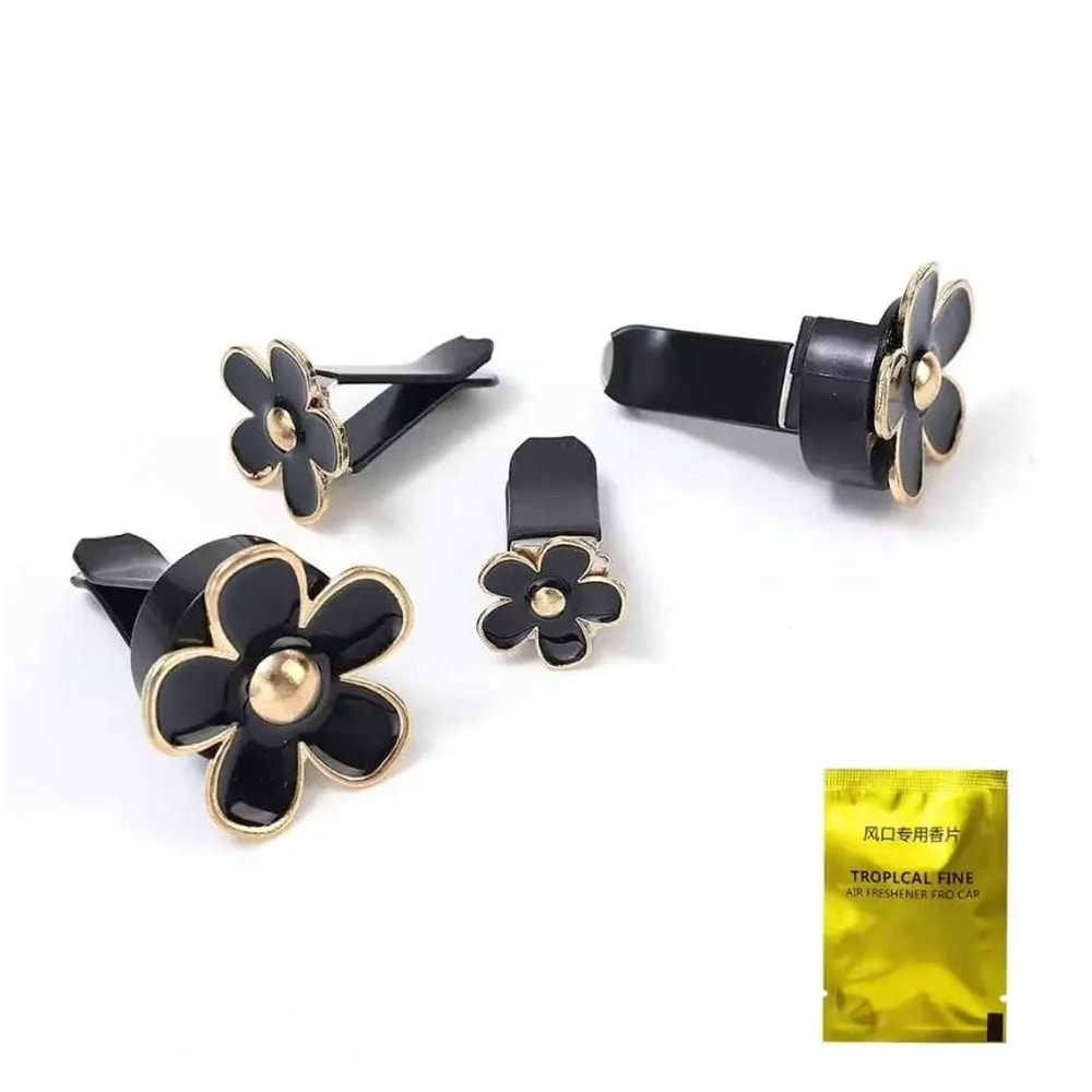 Creative Flower Air Vent Perfume Clip Aroma Diffuser 6