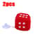 Classic Plush Velvet Hanging Car Dices 9