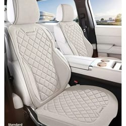 universal luxury breathable linen full car seat cover
