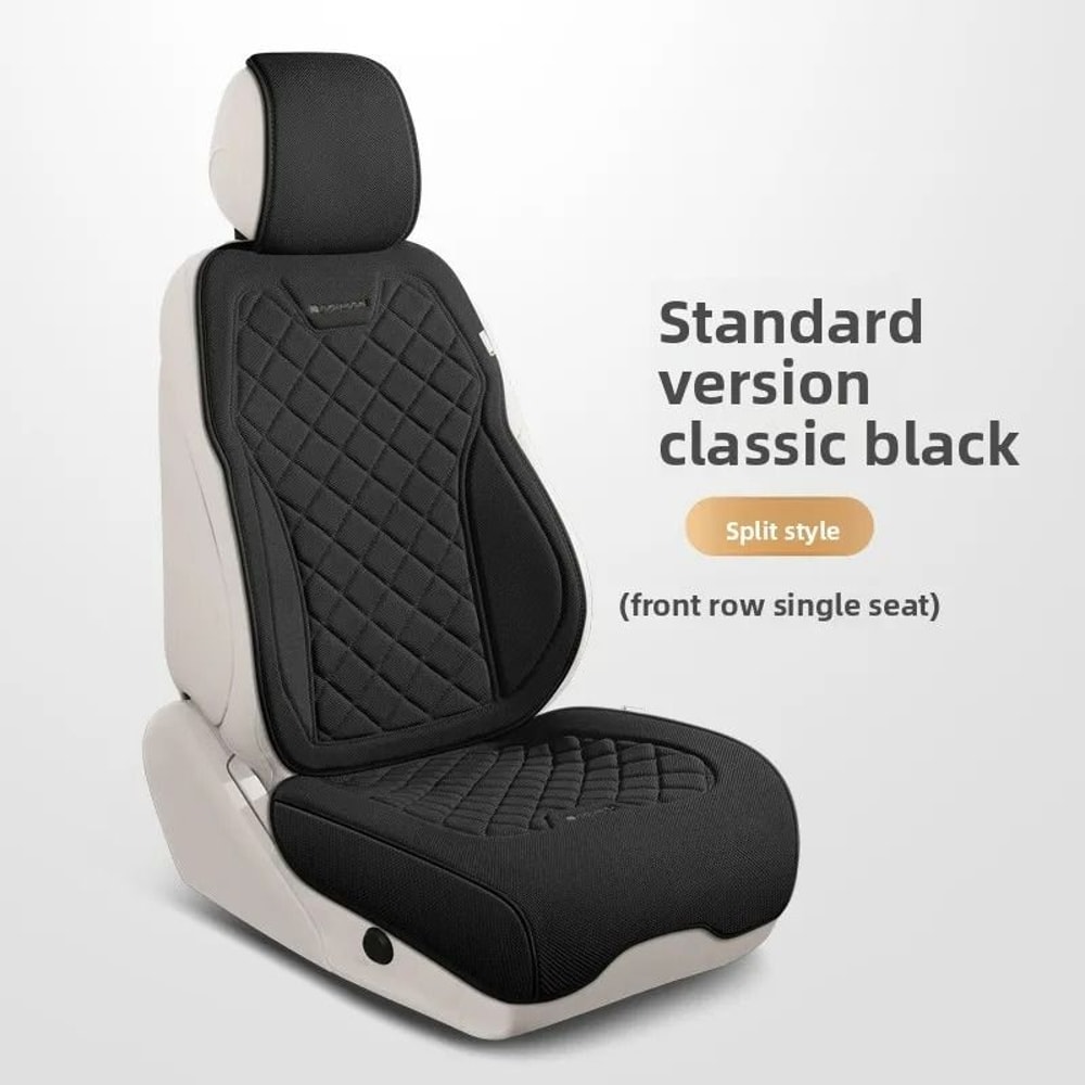 Universal Luxury Breathable Linen Full Car Seat Cover 6