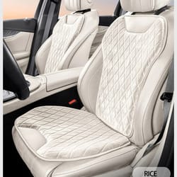 universal luxury flannel car seat protector & non-slip cushion
