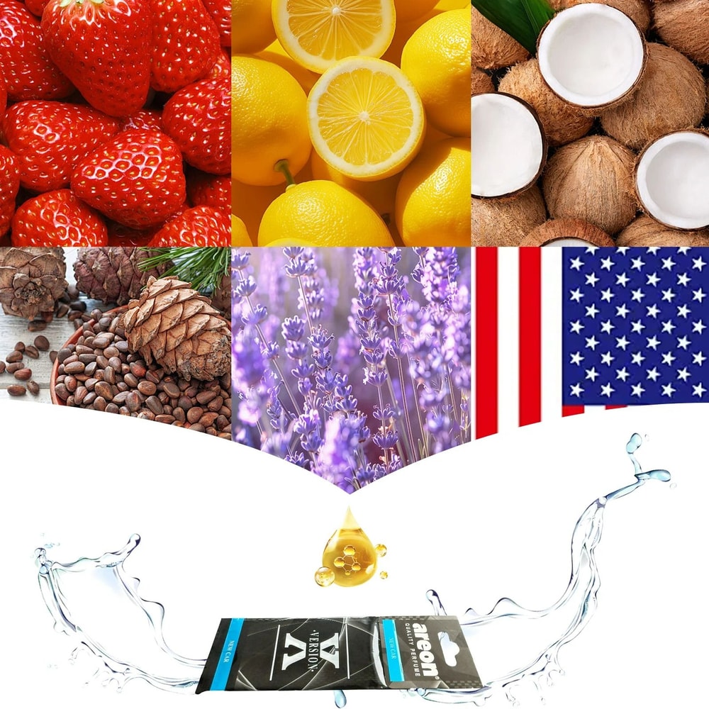 New Car Scent Natural TeaInfused Hanging Air Freshener 5