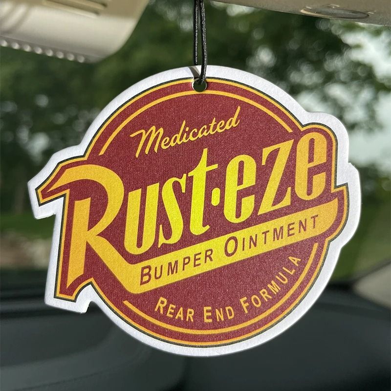 Rusteze Iconic Logo Car Air Freshener Perfume Pendant 1