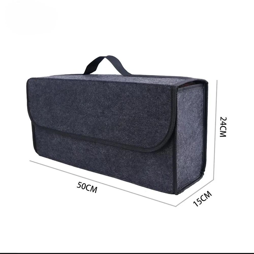 Portable AntiSlip Felt Car Trunk Organizer 7