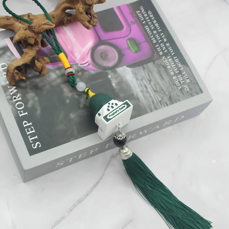 Islamic Mirror Hanging Charm Spiritual Interior Decor 4