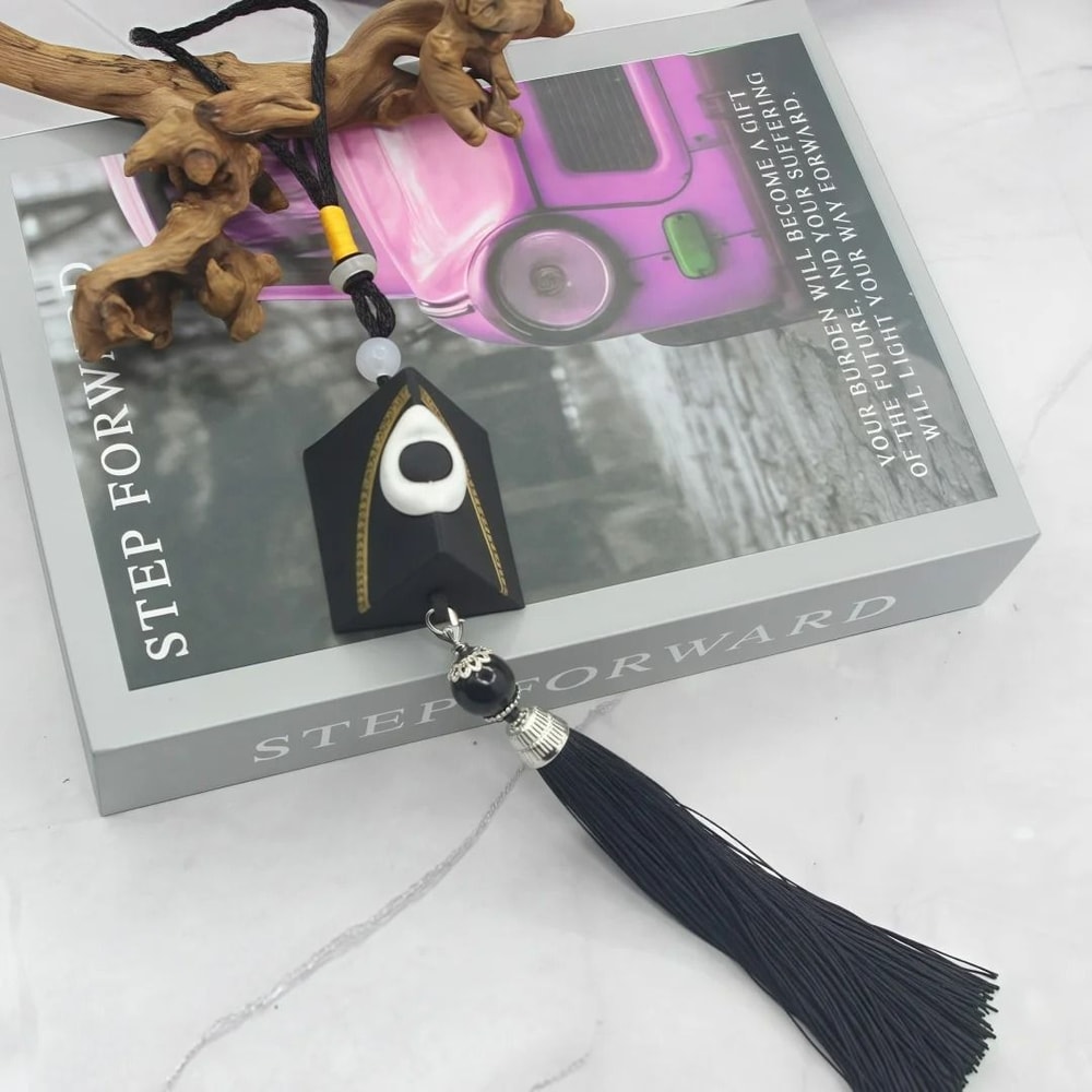 Islamic Mirror Hanging Charm Spiritual Interior Decor 6