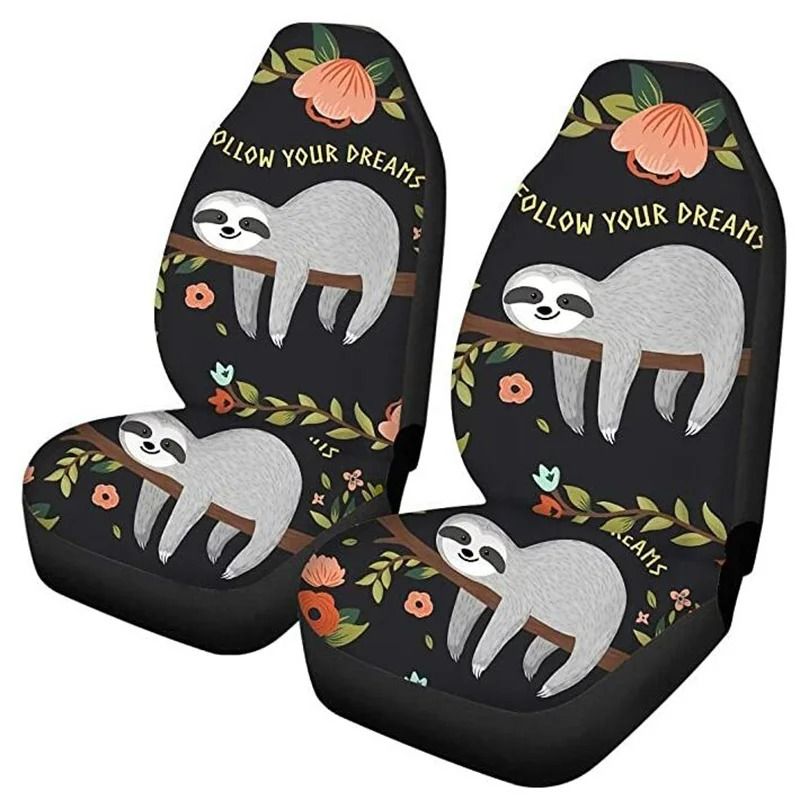 Universal Washable Front Seat Protector Covers 15