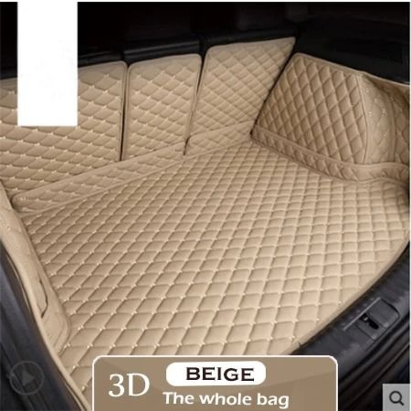 CustomFit Leather Cargo Trunk Liner 8
