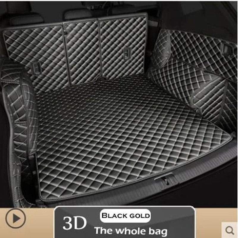 CustomFit Leather Cargo Trunk Liner 10