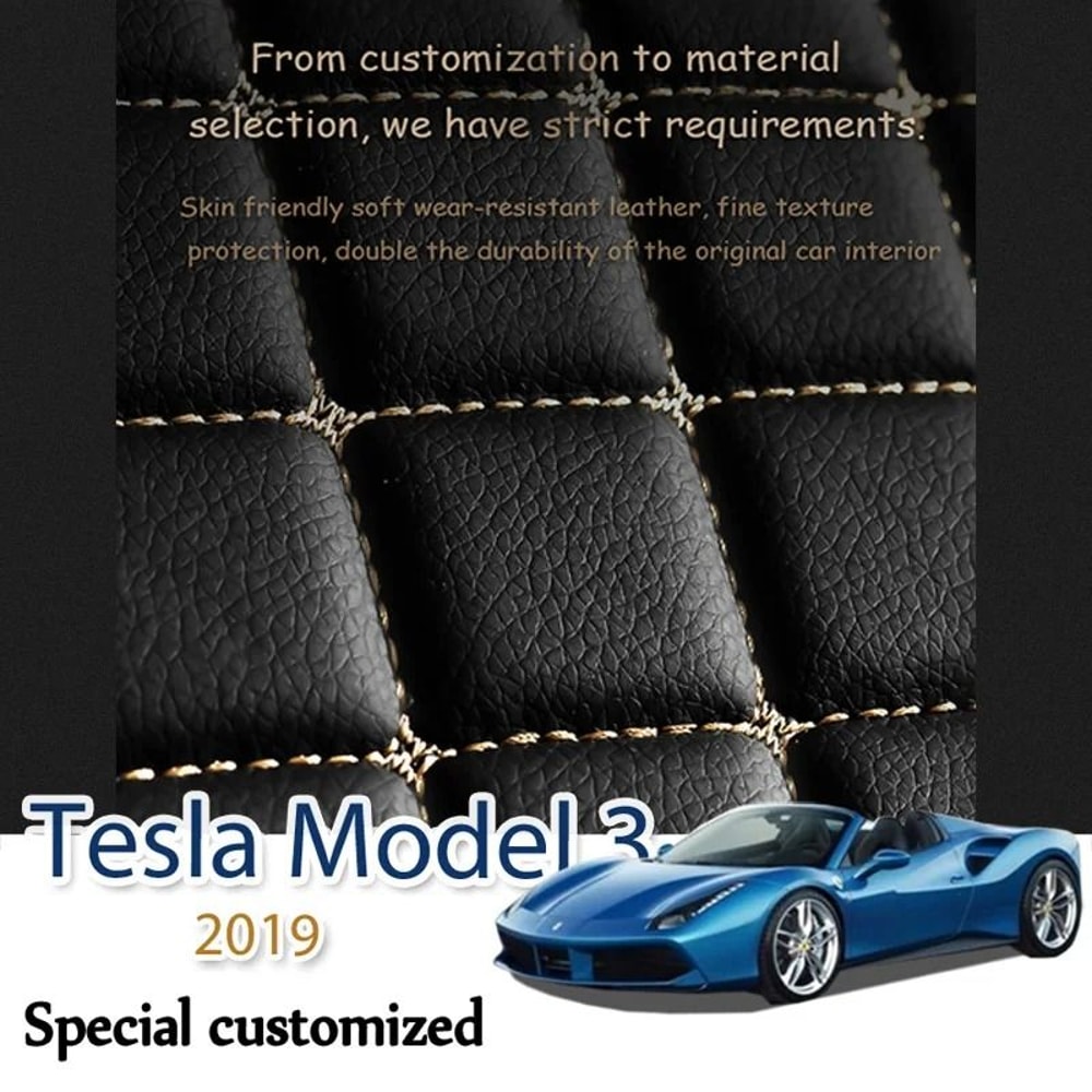 CustomFit Leather Cargo Trunk Liner 3