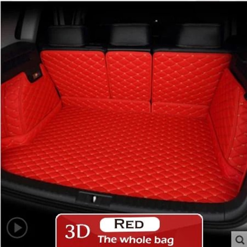 CustomFit Leather Cargo Trunk Liner 6