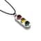 Classic Traffic Light Rearview Mirror Pendant 4