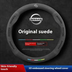 universal premium leather steering wheel cover