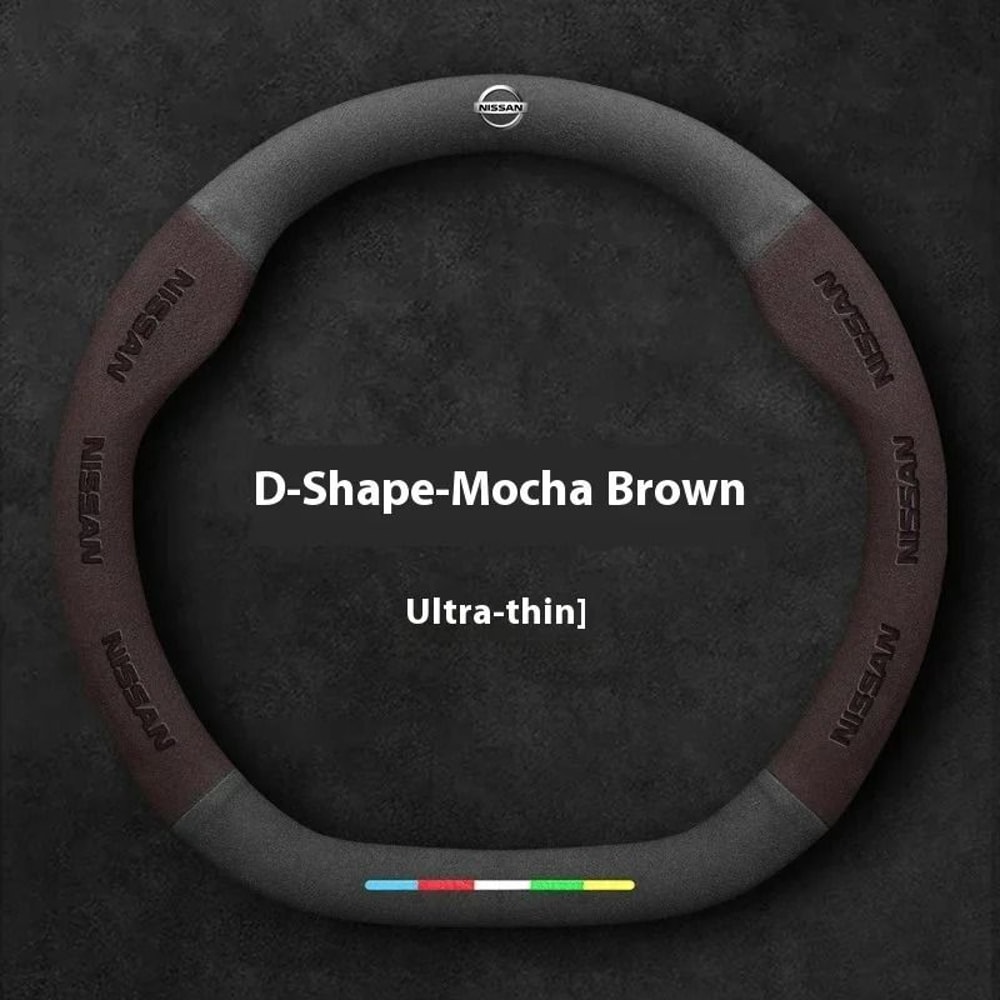 Universal Premium Leather Steering Wheel Cover 7