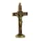 Christian Metal Wood Crucifix Dashboard Ornament 6