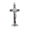 Christian Metal Wood Crucifix Dashboard Ornament 7