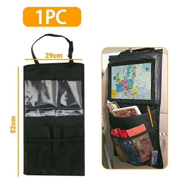 Back Seat Organizer With Touchscreen Tablet Holder 4