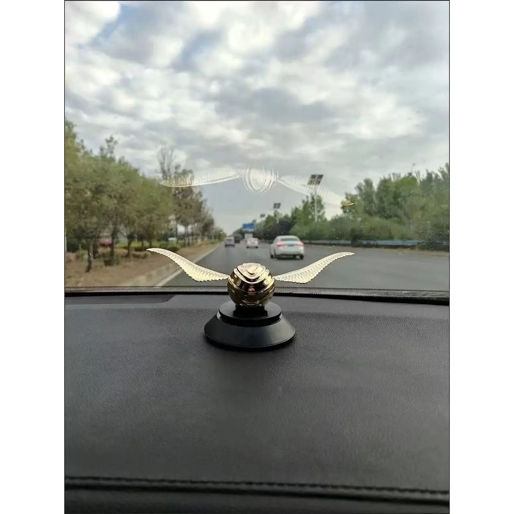 SolarPowered Smart Rotating Car Aromatherapy 4