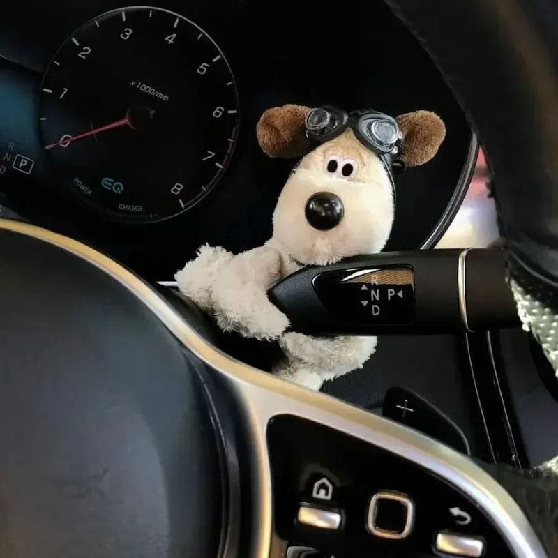 Cute Animal Lever Attachment Interior Decor 2