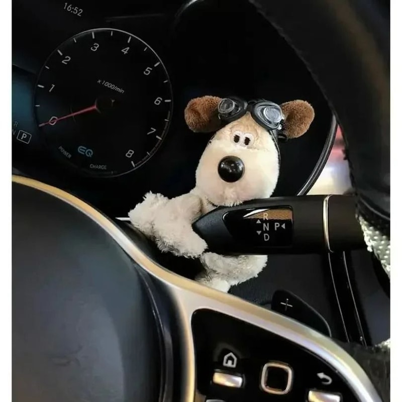 Cute Animal Lever Attachment Interior Decor 4