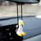 Cute Swing Duck Car Hanging Ornament 0