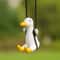 Cute Swing Duck Car Hanging Ornament 2
