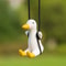 Cute Swing Duck Car Hanging Ornament 2