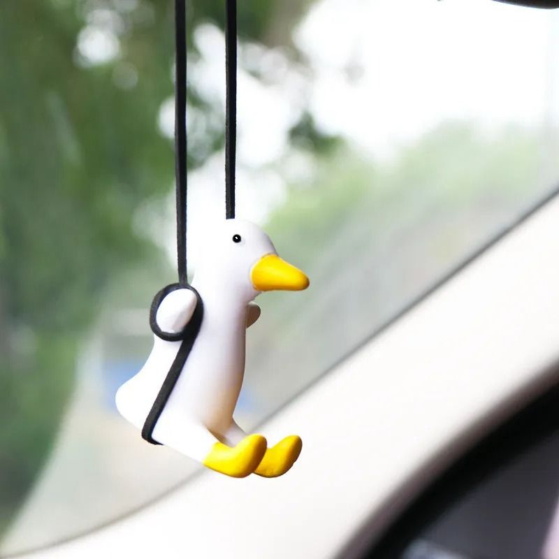 Cute Swing Duck Car Hanging Ornament 6