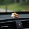 Funny Capybara With Duck Dashboard Ornament 2